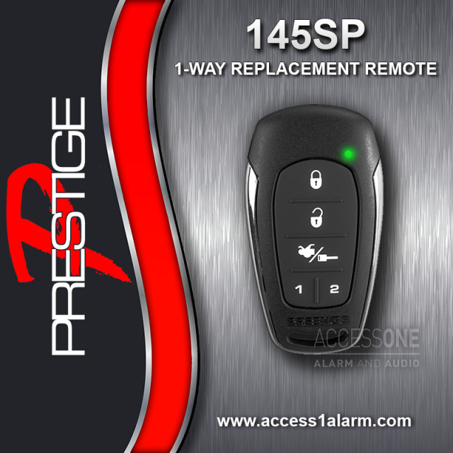 Prestige 145SP 1-Way 5-Button Remote Control